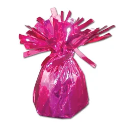 Hot Windy City Novelties Foil Balloon 2 1/2" Weight Pink