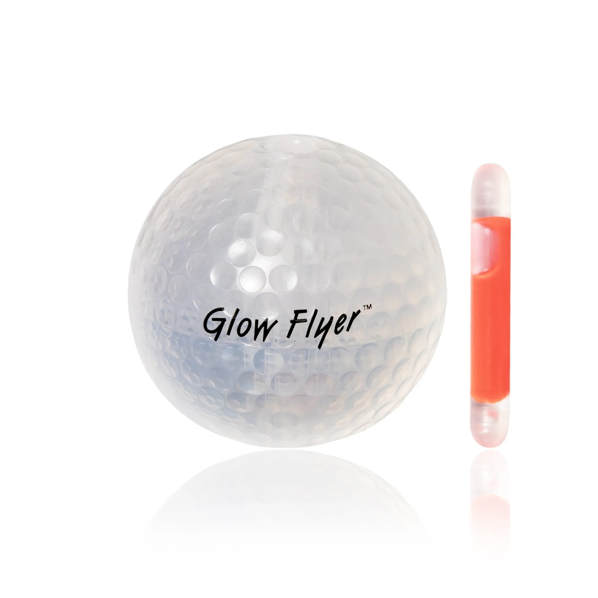 Windy City Novelties Pink Glow Flyer Golf Ball