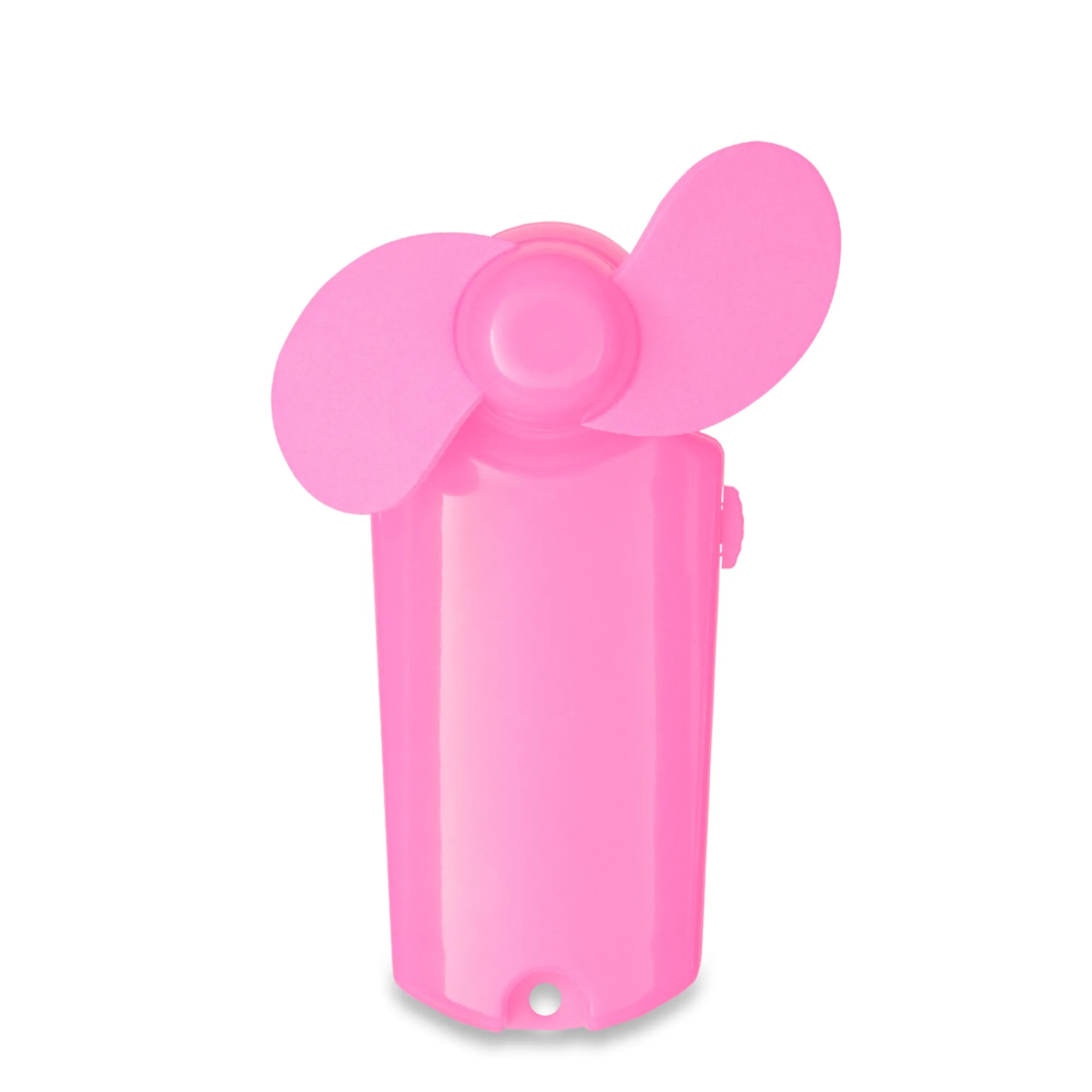 Sale Windy City Novelties Pink Handheld Mini 3 3/4" Fan