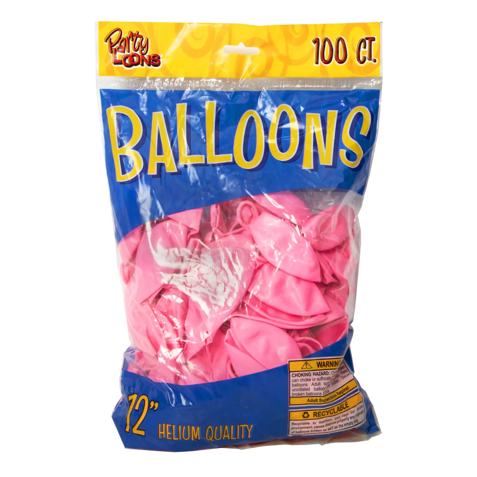 Best Windy City Novelties Pink Latex 12" Balloons
