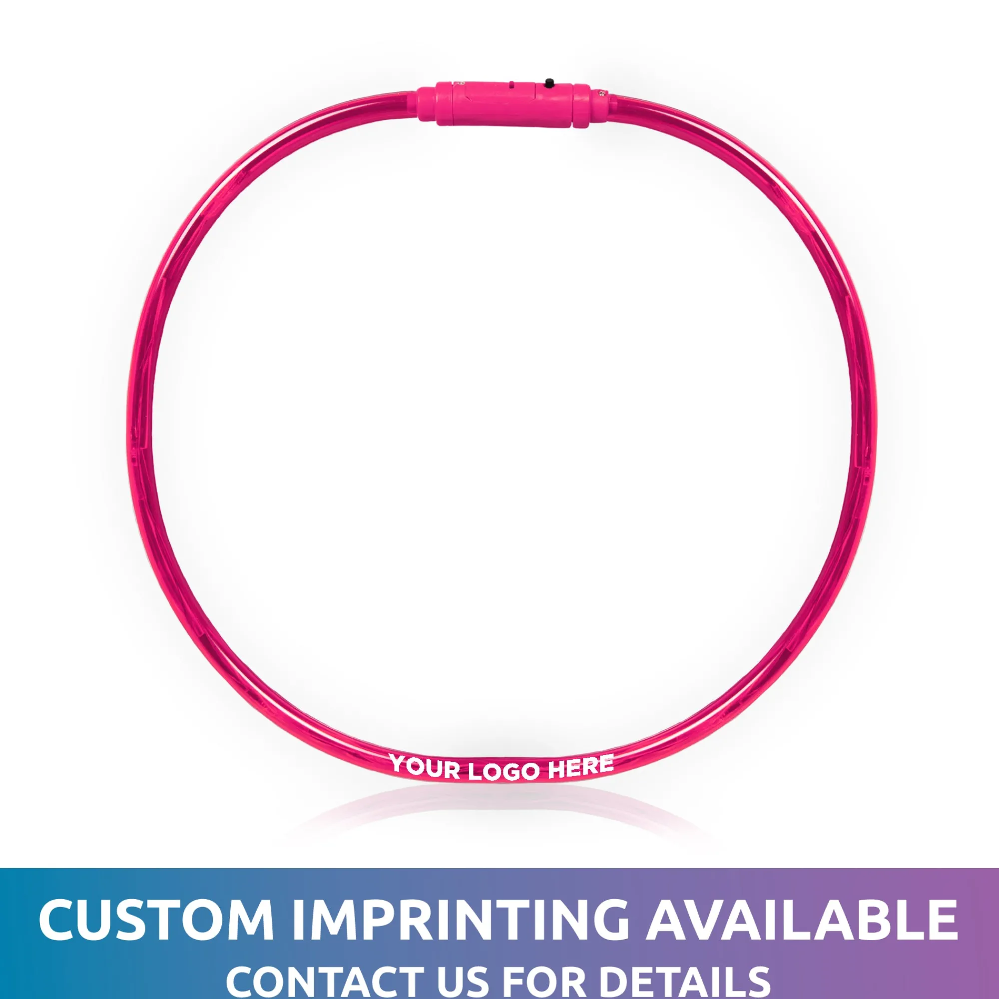 Windy City Novelties LED 27" Necklace Pink
