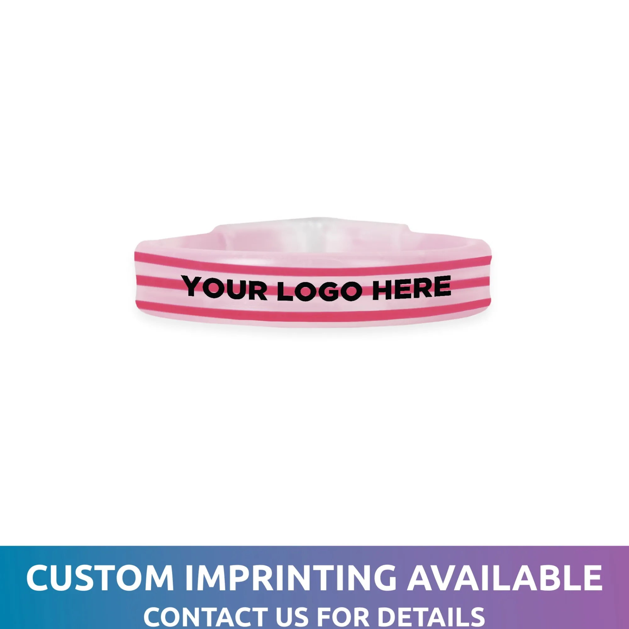 Discount Windy City Novelties Triple Wide 9" Glow Bracelets Pink