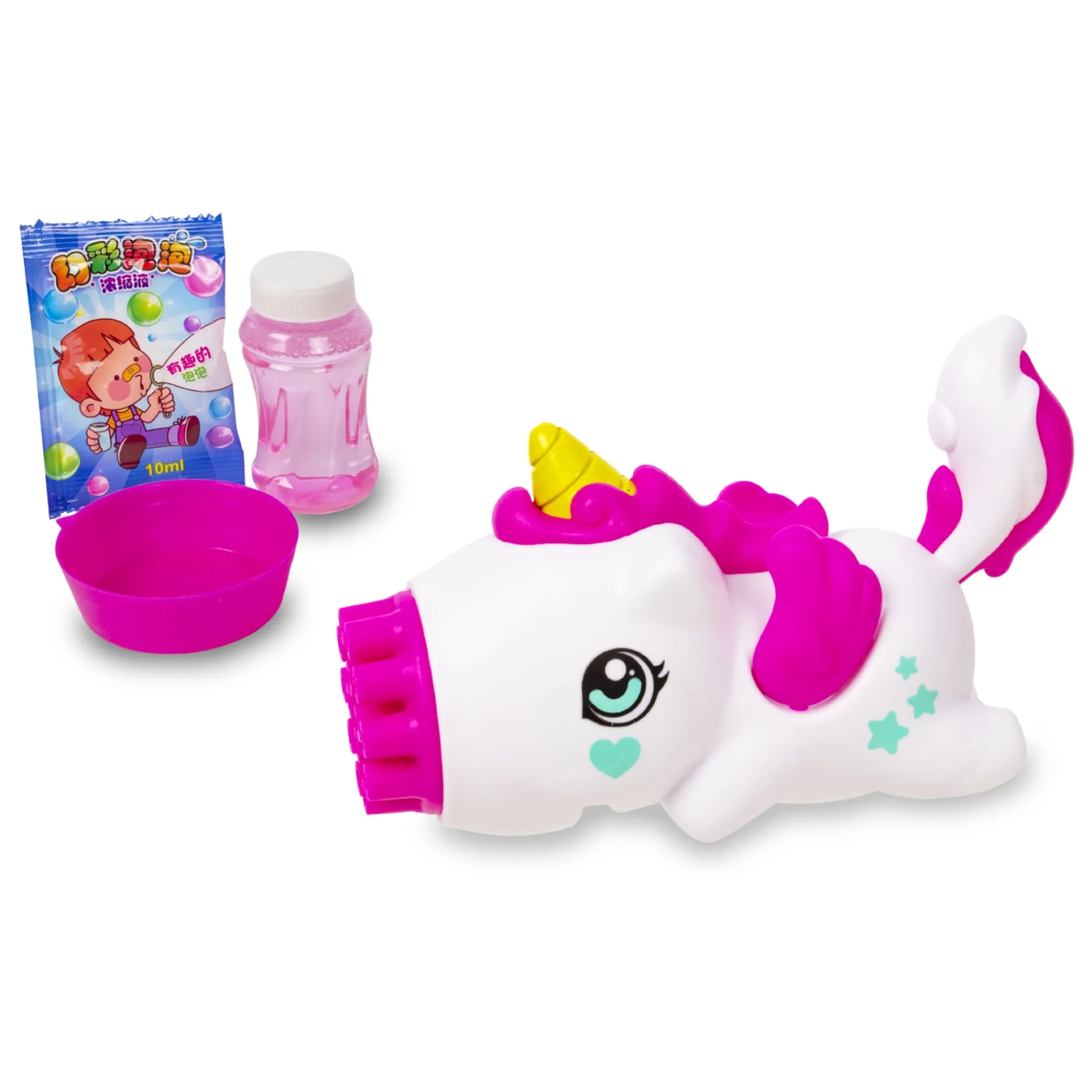 Hot Windy City Novelties Pink Unicorn Bubble Blaster