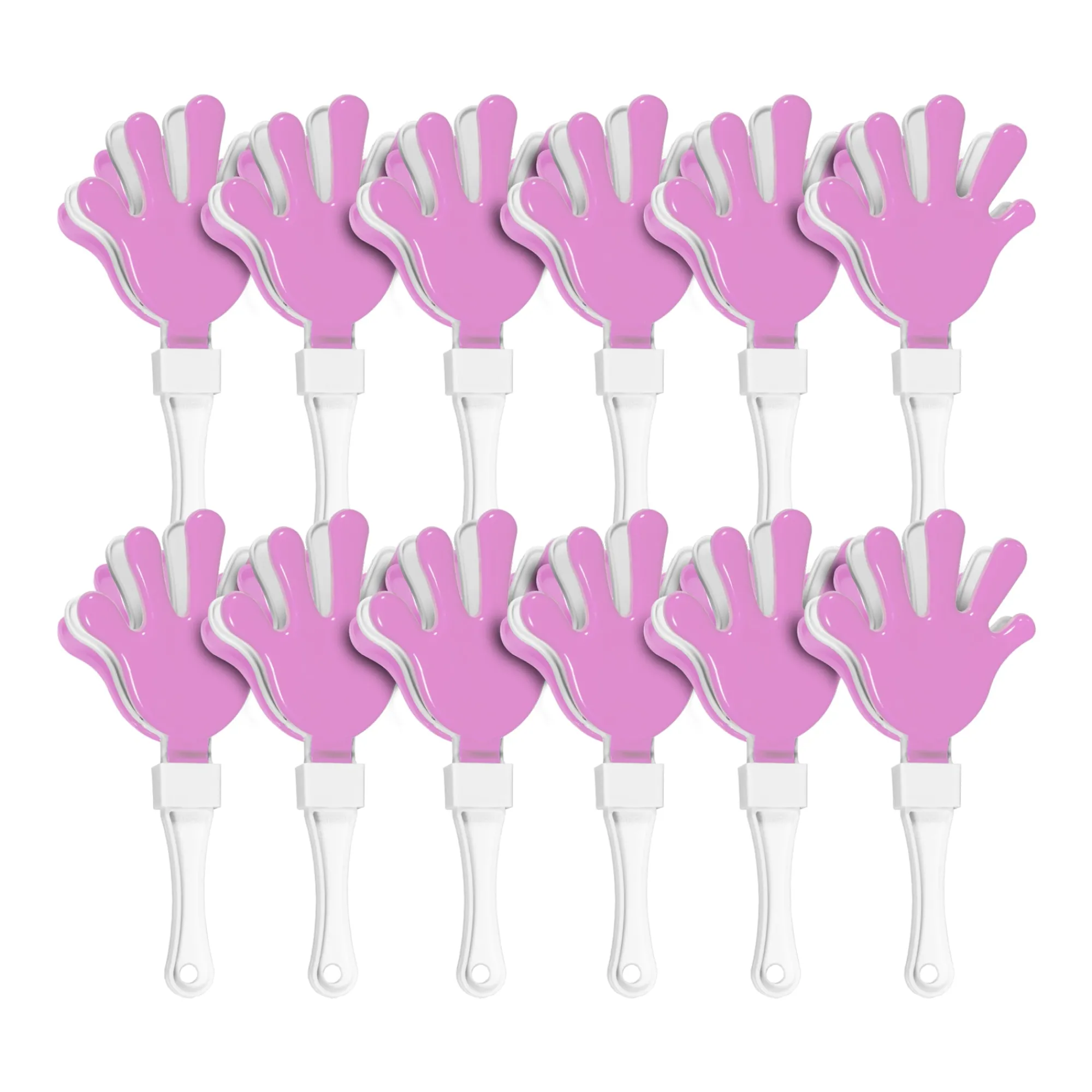 Discount Windy City Novelties Pink & White Hand Clappers