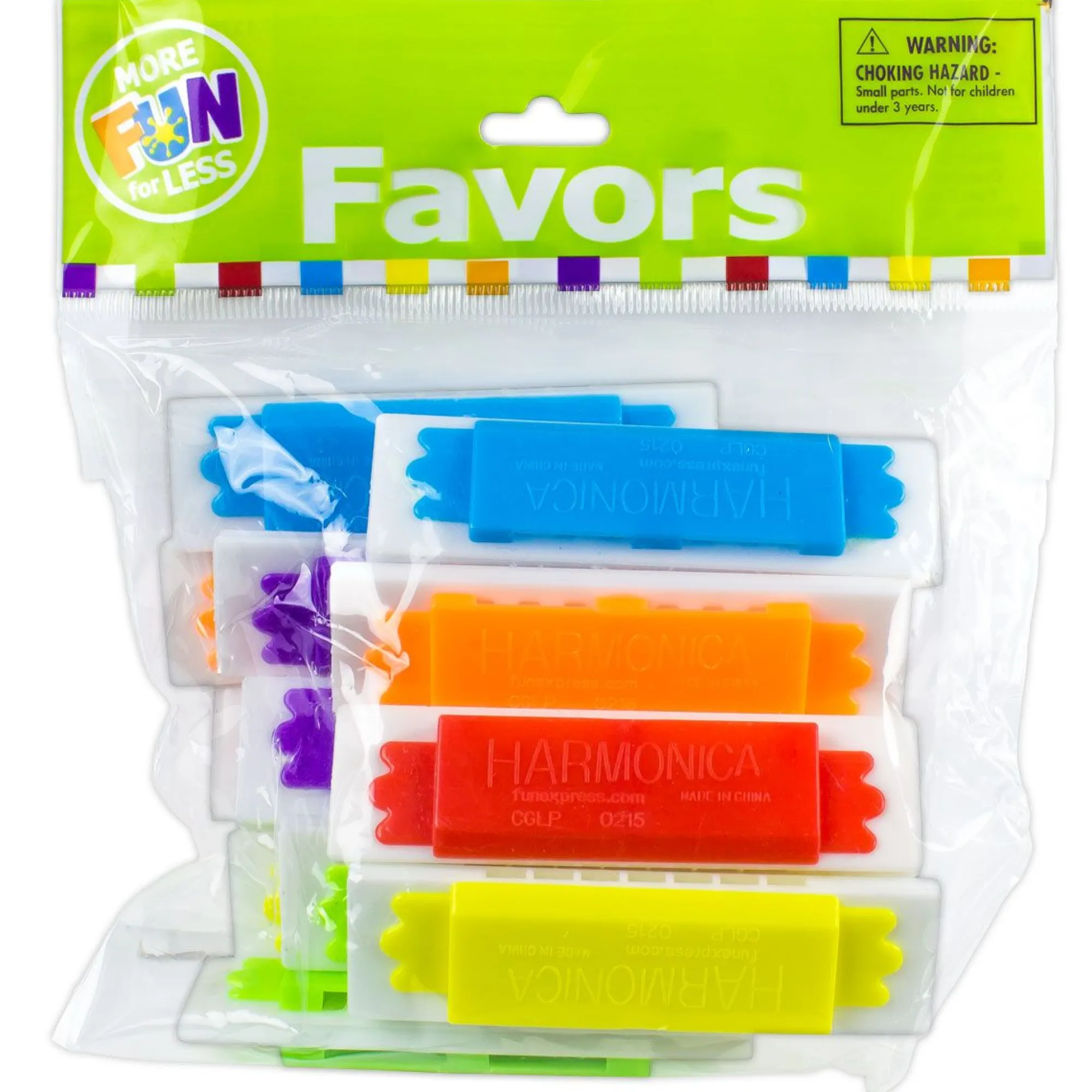 Clearance Windy City Novelties Plastic Harmonicas