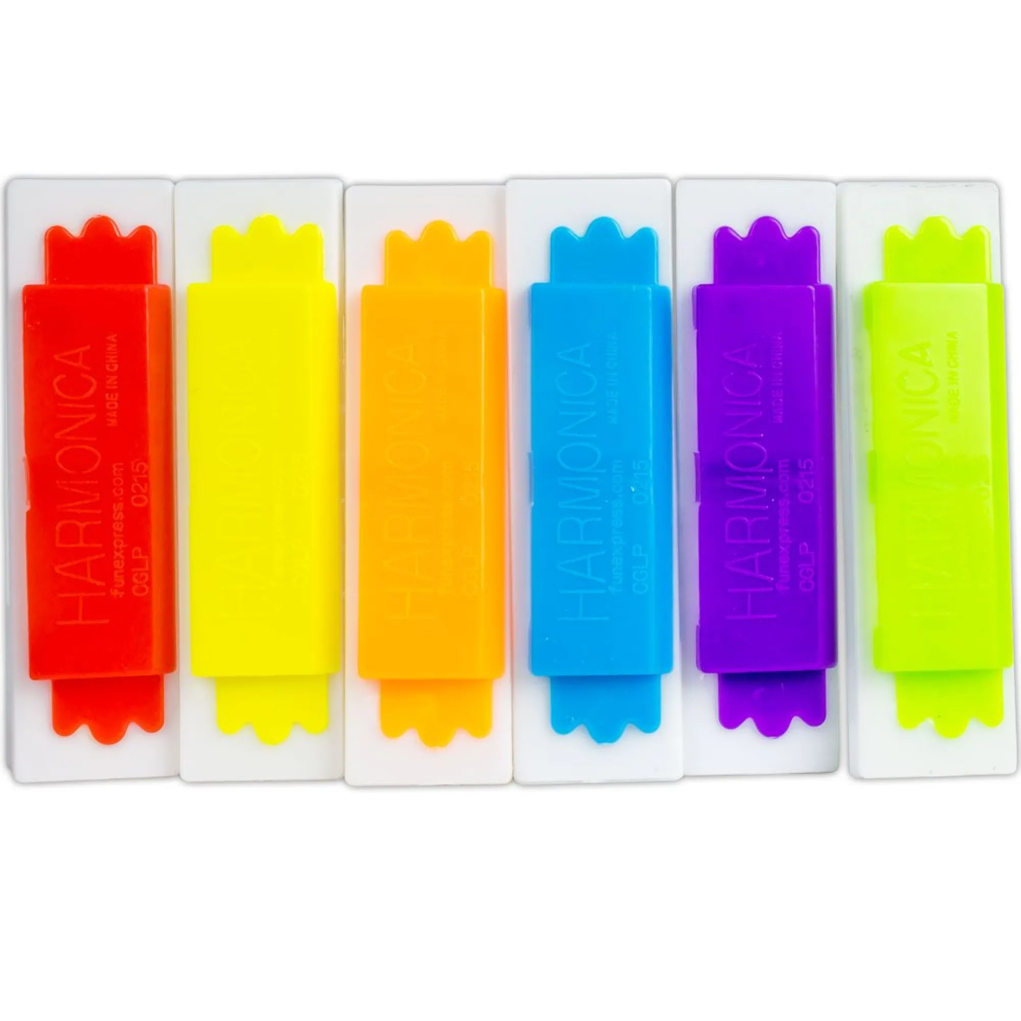 Clearance Windy City Novelties Plastic Harmonicas