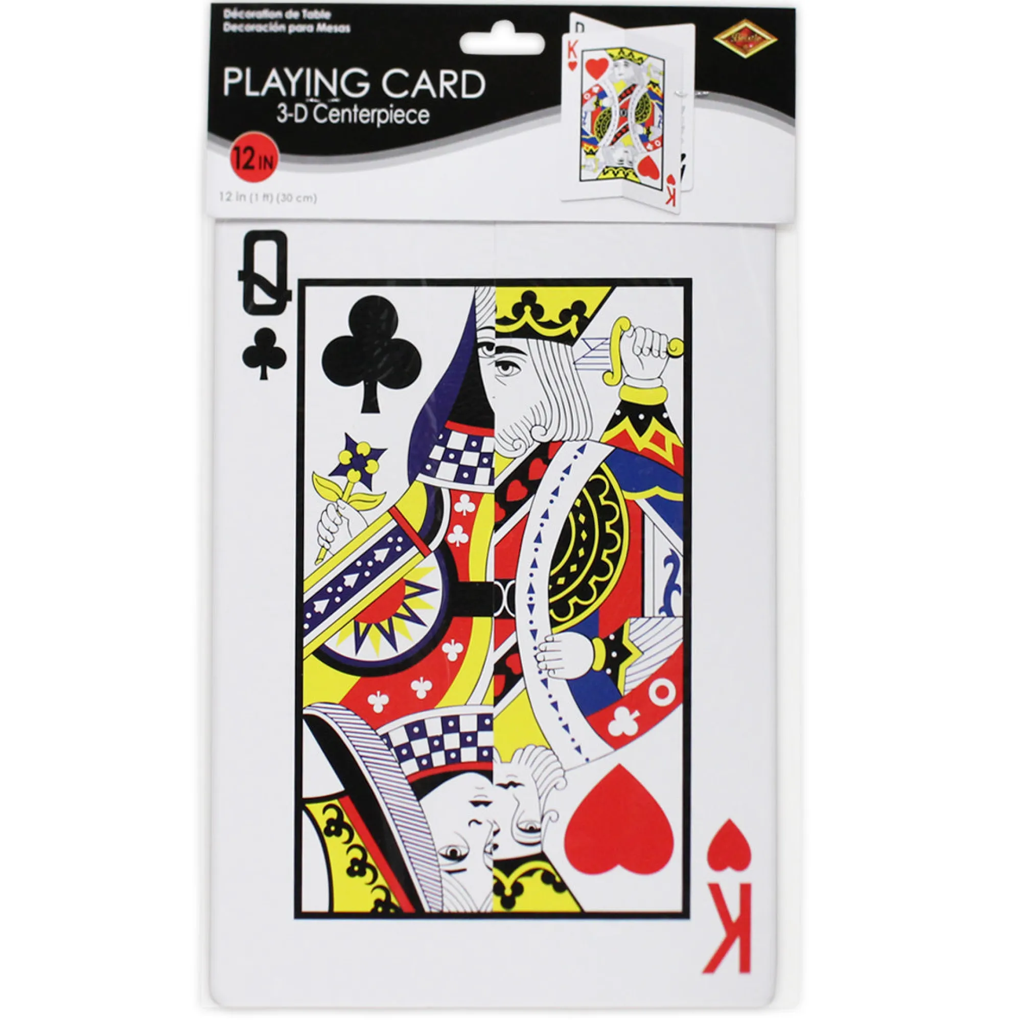 Outlet Windy City Novelties Playing Cards 3D 12" Centerpiece