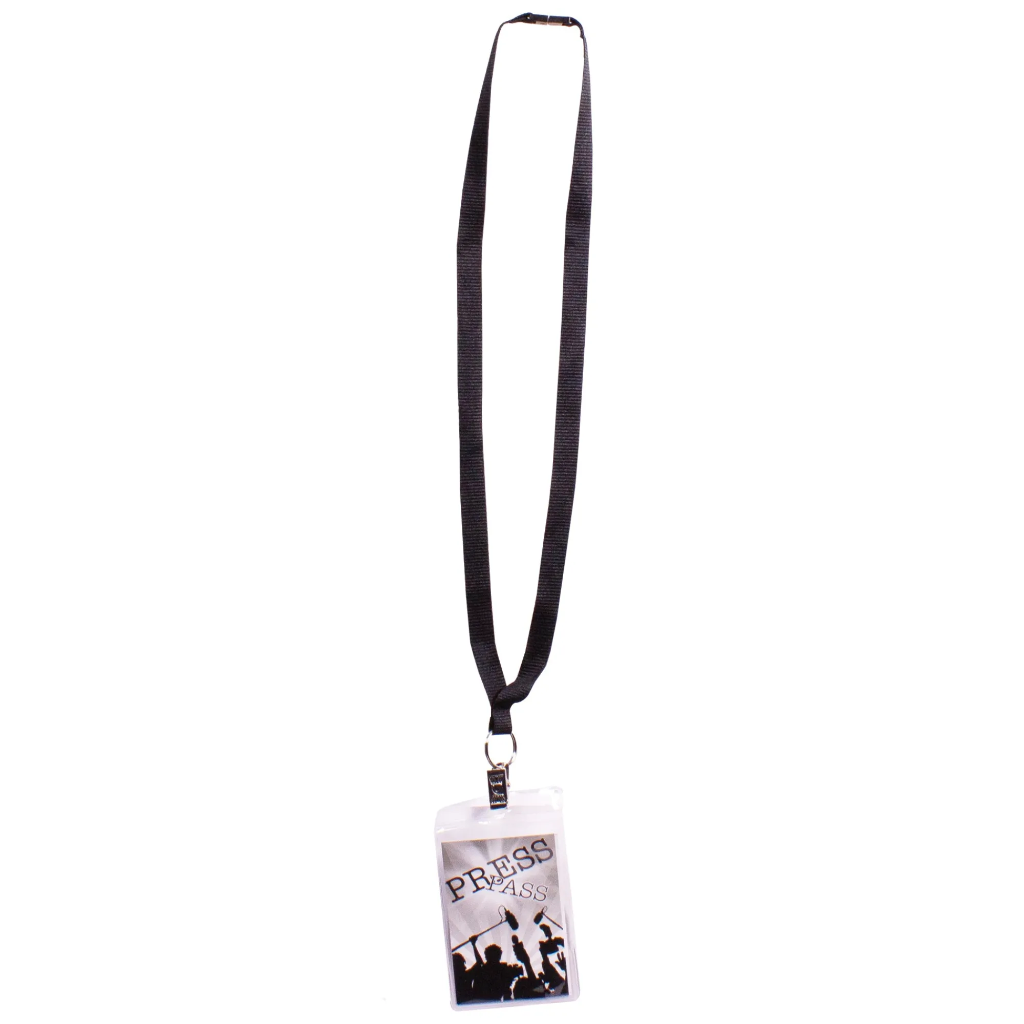 Best Windy City Novelties Press Pass with Black Lanyard