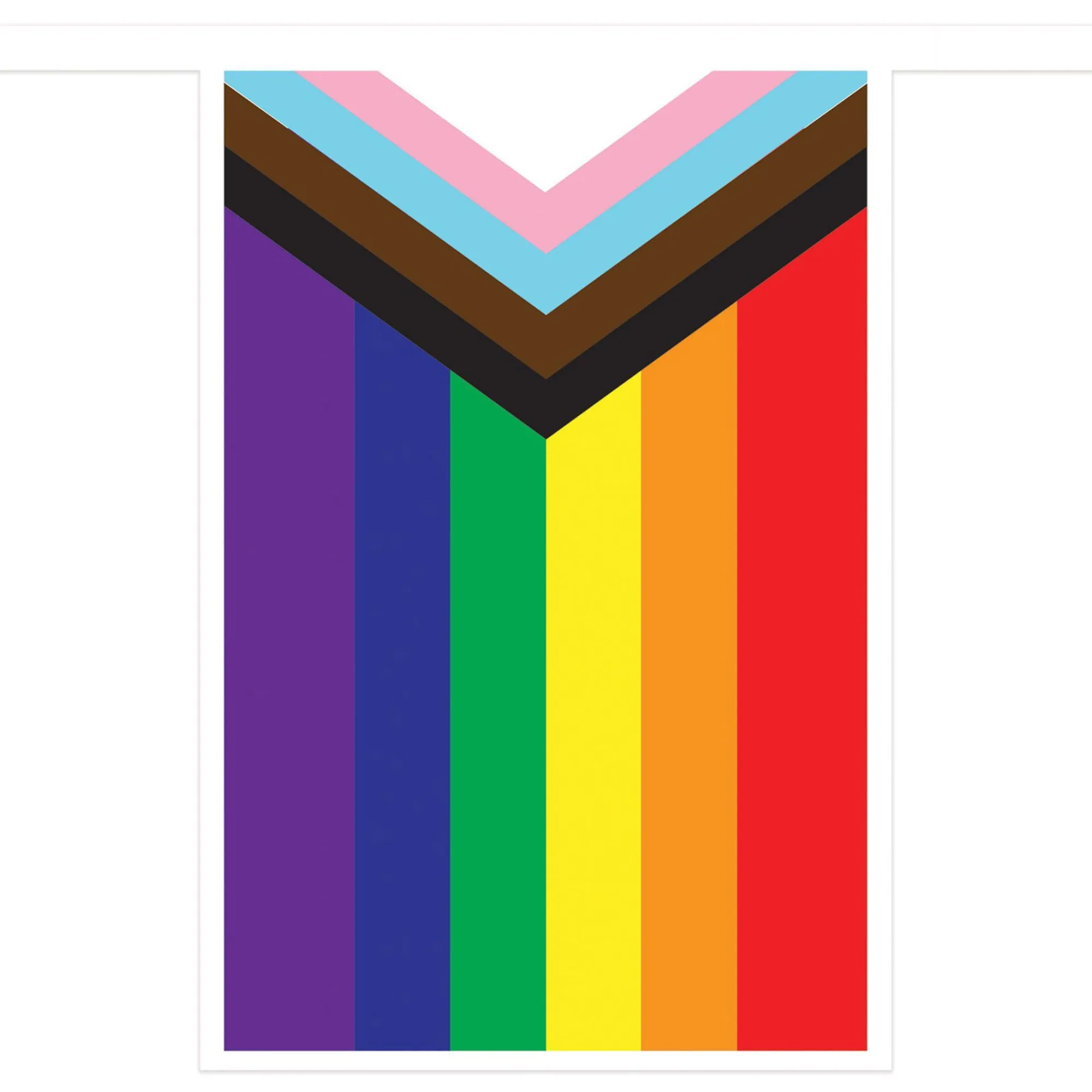 Best Windy City Novelties Progress Pride Flags Pennant Banner