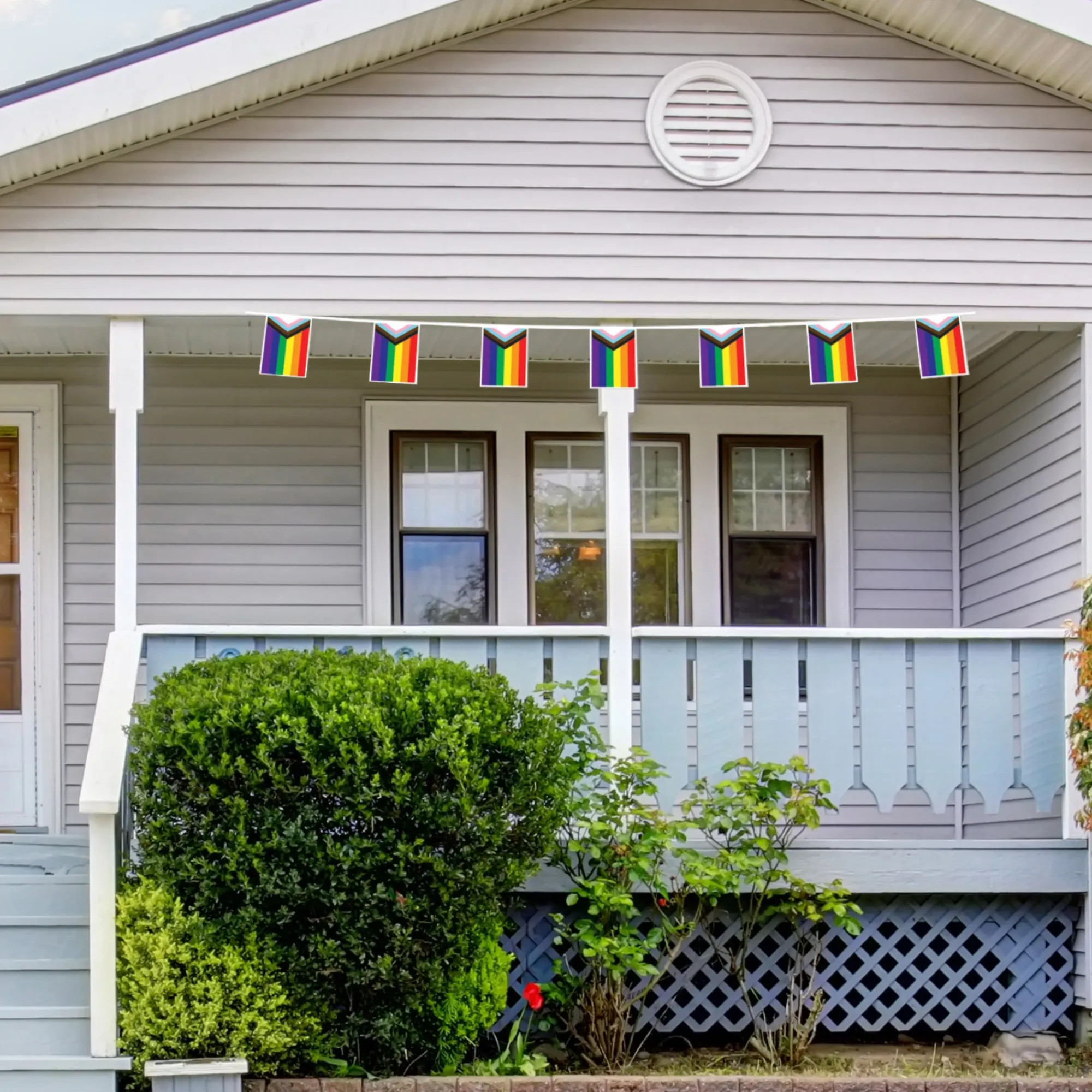 Best Windy City Novelties Progress Pride Flags Pennant Banner