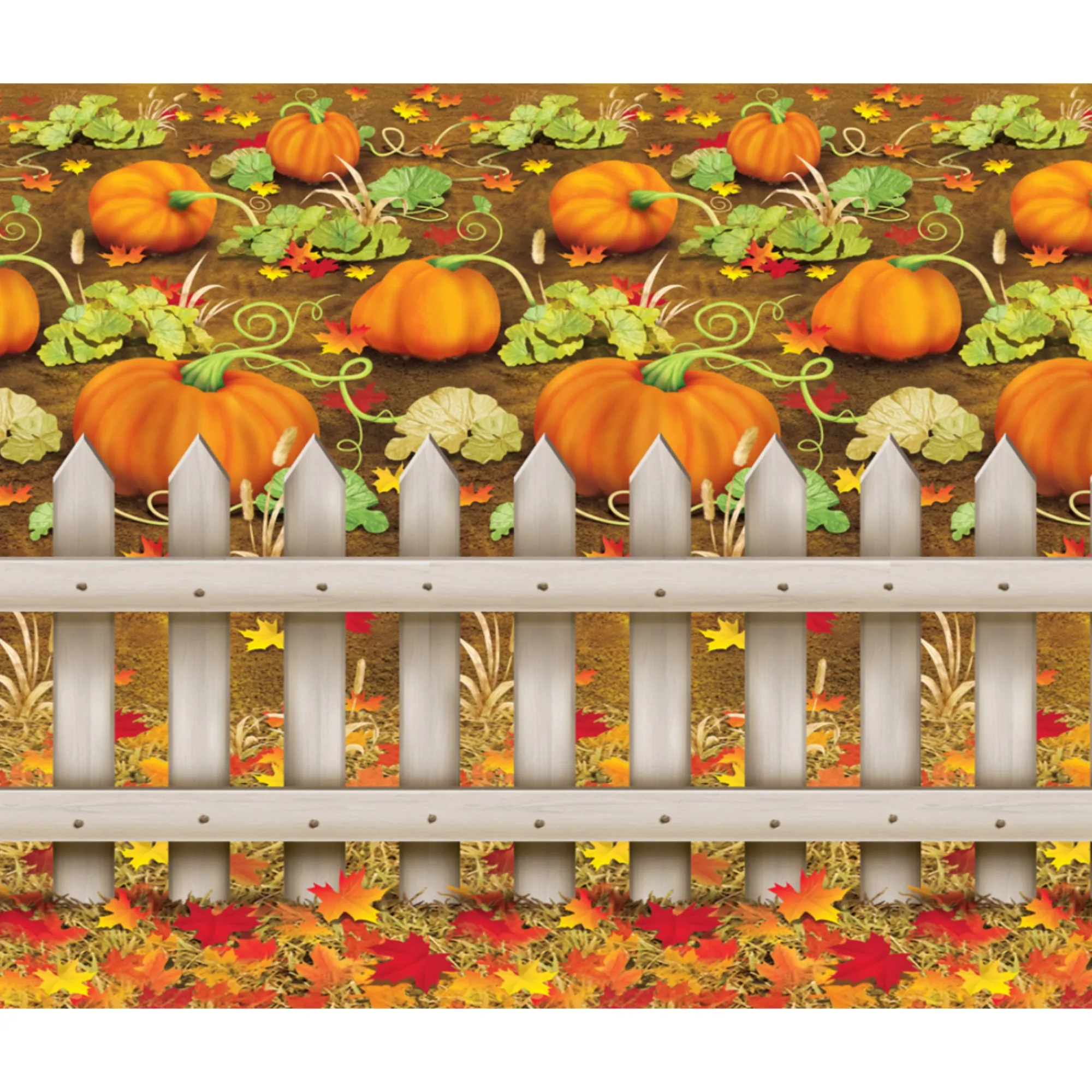 Hot Windy City Novelties Pumpkin Patch Room Roll