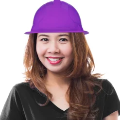 Clearance Windy City Novelties Construction Hats Purple
