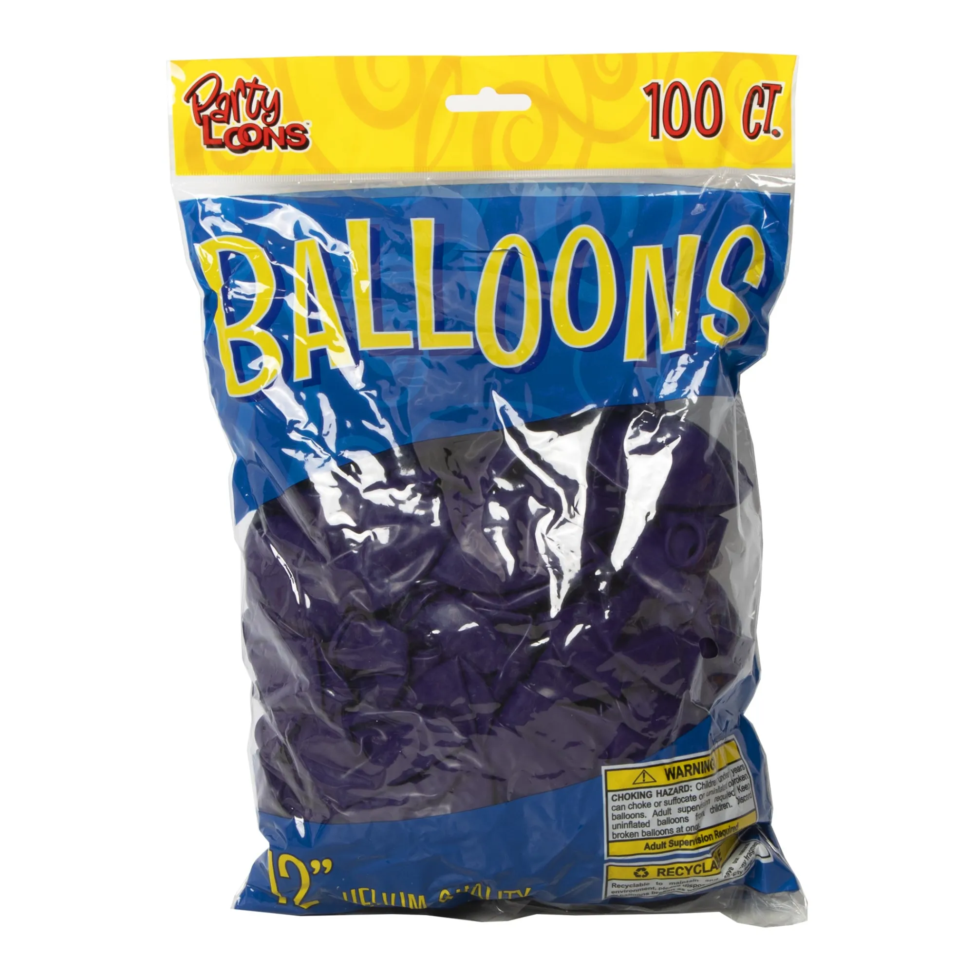 Outlet Windy City Novelties Purple Latex 12" Balloons