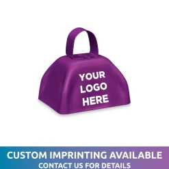 Hot Windy City Novelties Metal Cowbells Purple