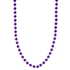Outlet Windy City Novelties Purple 7mm Bead 33" Necklaces