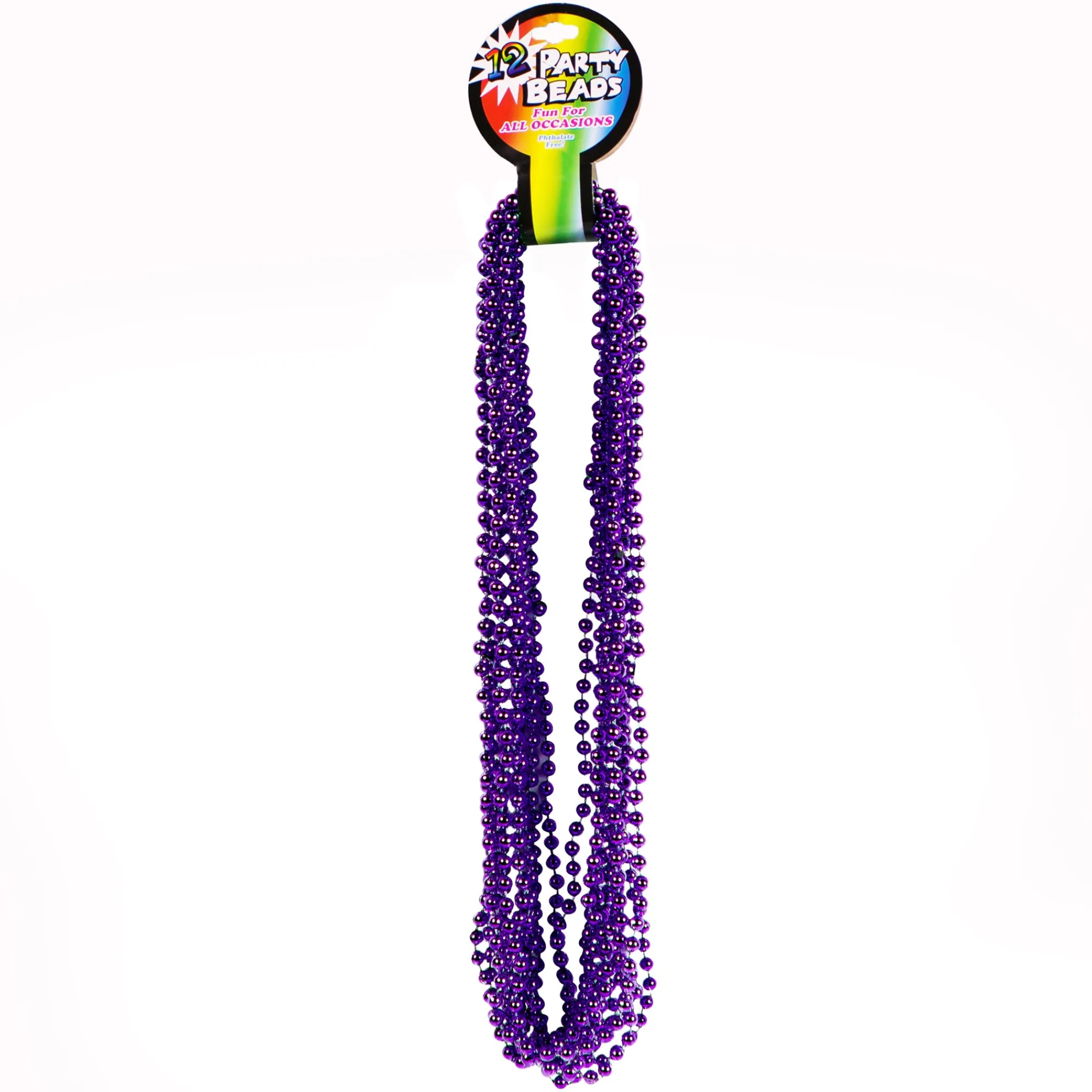 Outlet Windy City Novelties Purple 7mm Bead 33" Necklaces