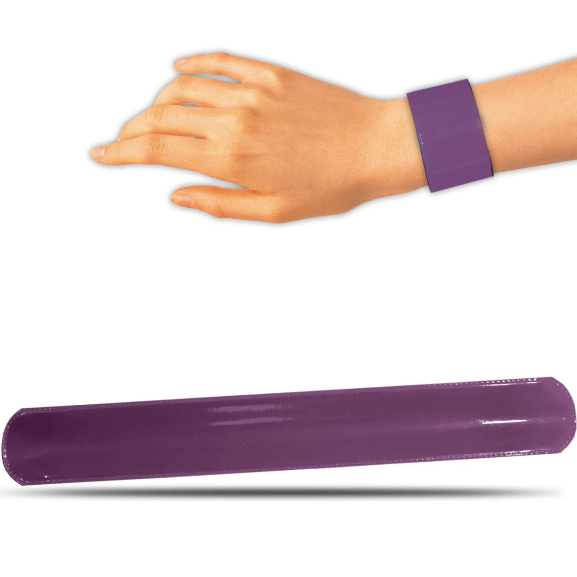 New Windy City Novelties Slap Bracelets Purple