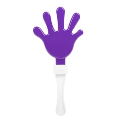 Outlet Windy City Novelties Purple & White Hand Clappers