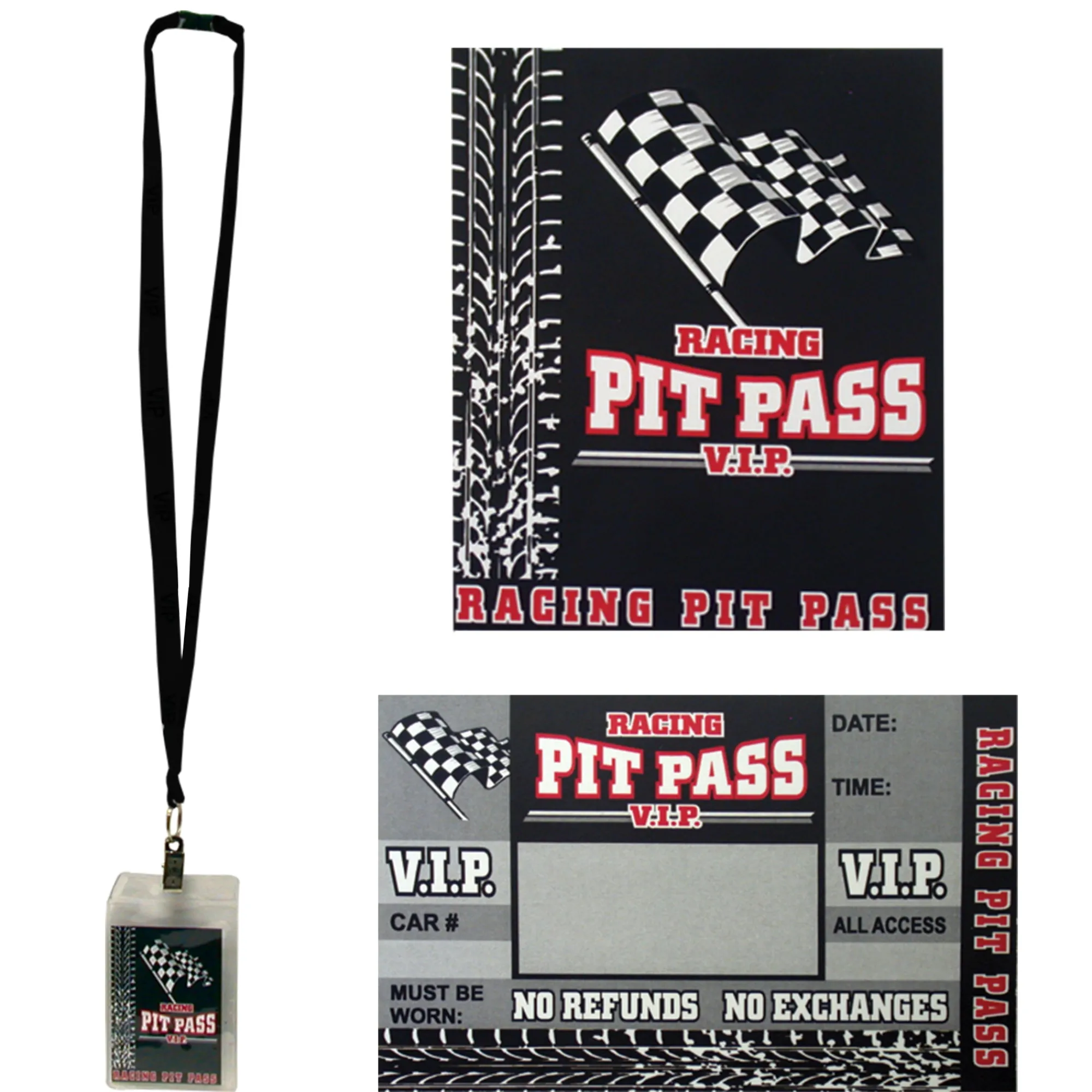 Best Windy City Novelties Racing Pit Pass