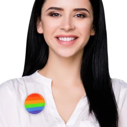 Hot Windy City Novelties Rainbow Buttons