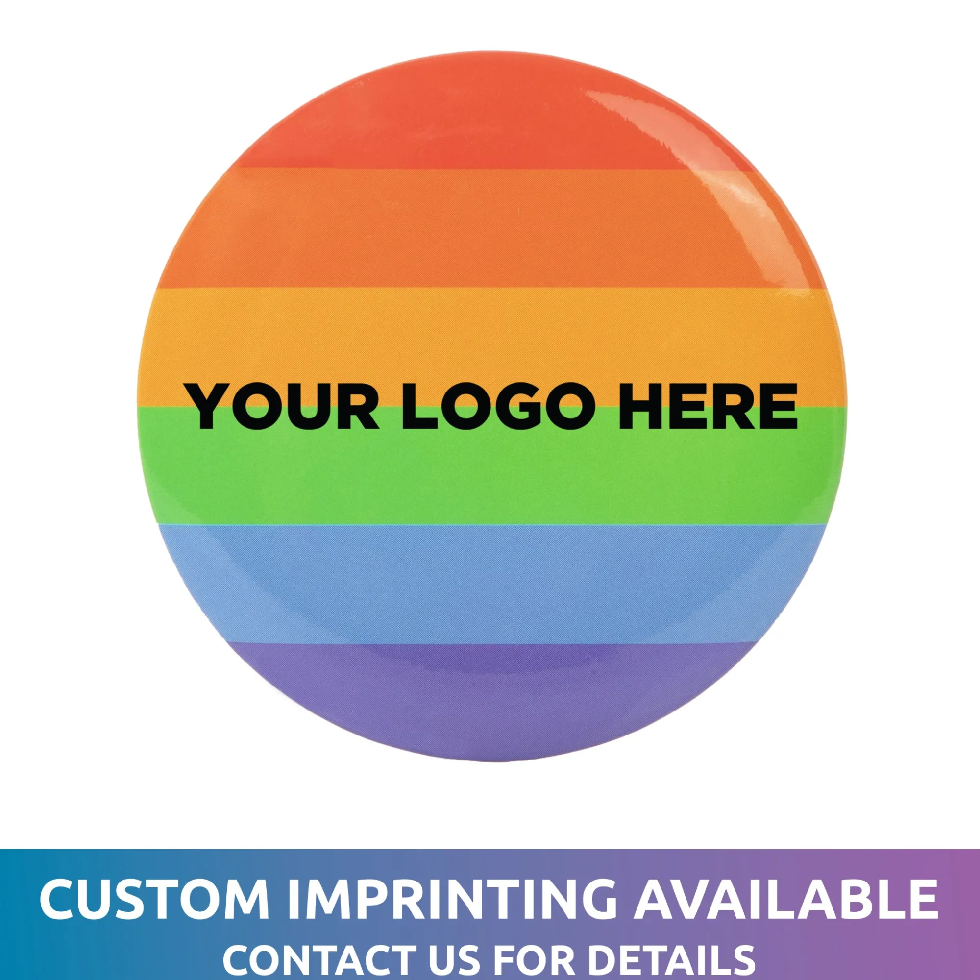 Hot Windy City Novelties Rainbow Buttons