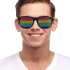 Clearance Windy City Novelties Rainbow Party Sunglasses