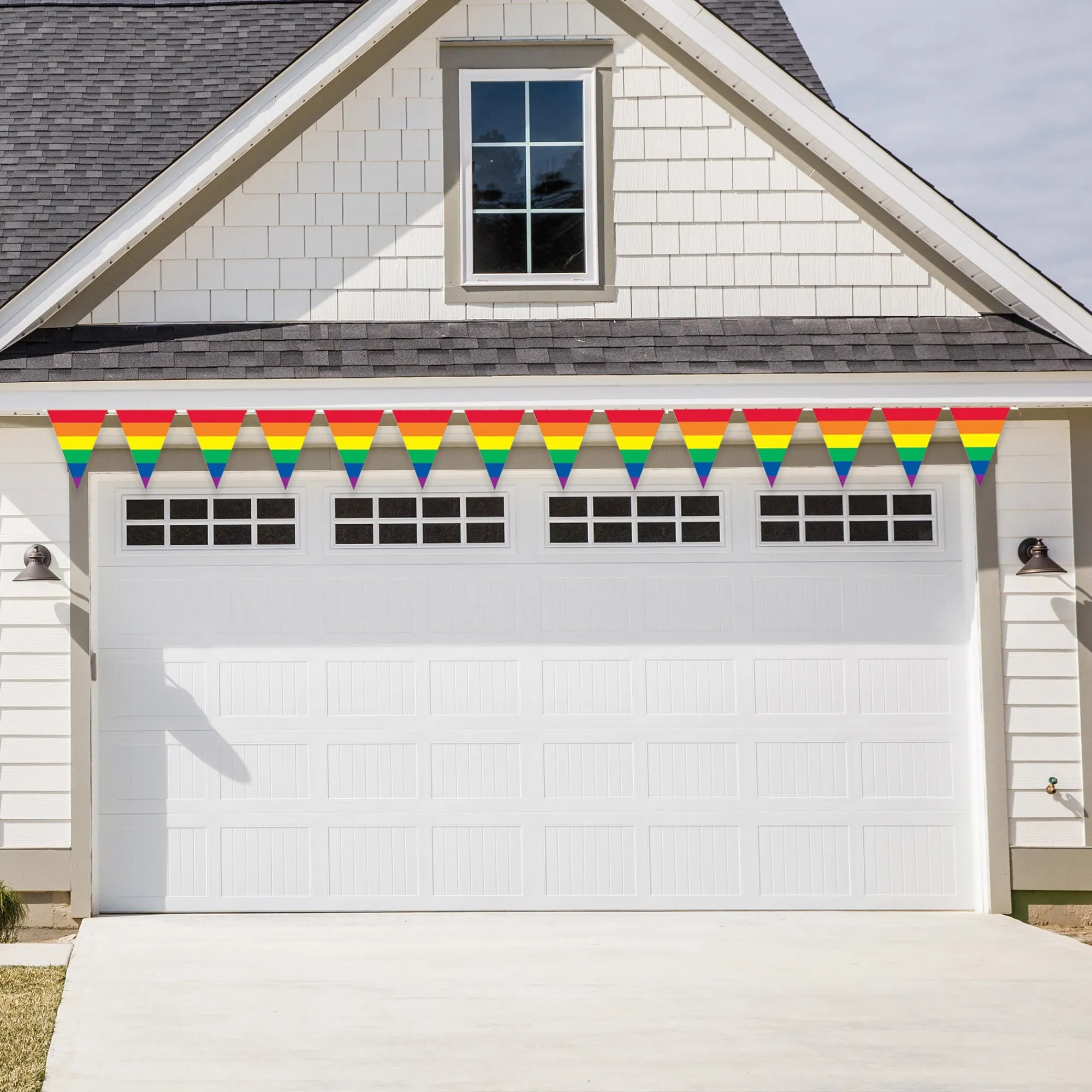 Online Windy City Novelties Rainbow 12' Pennant Banner