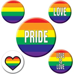 Best Windy City Novelties Rainbow Pride Buttons