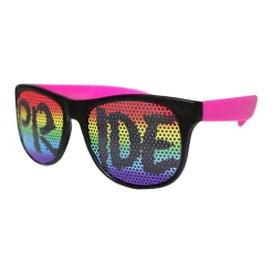Hot Windy City Novelties Rainbow Pride Party Sunglasses