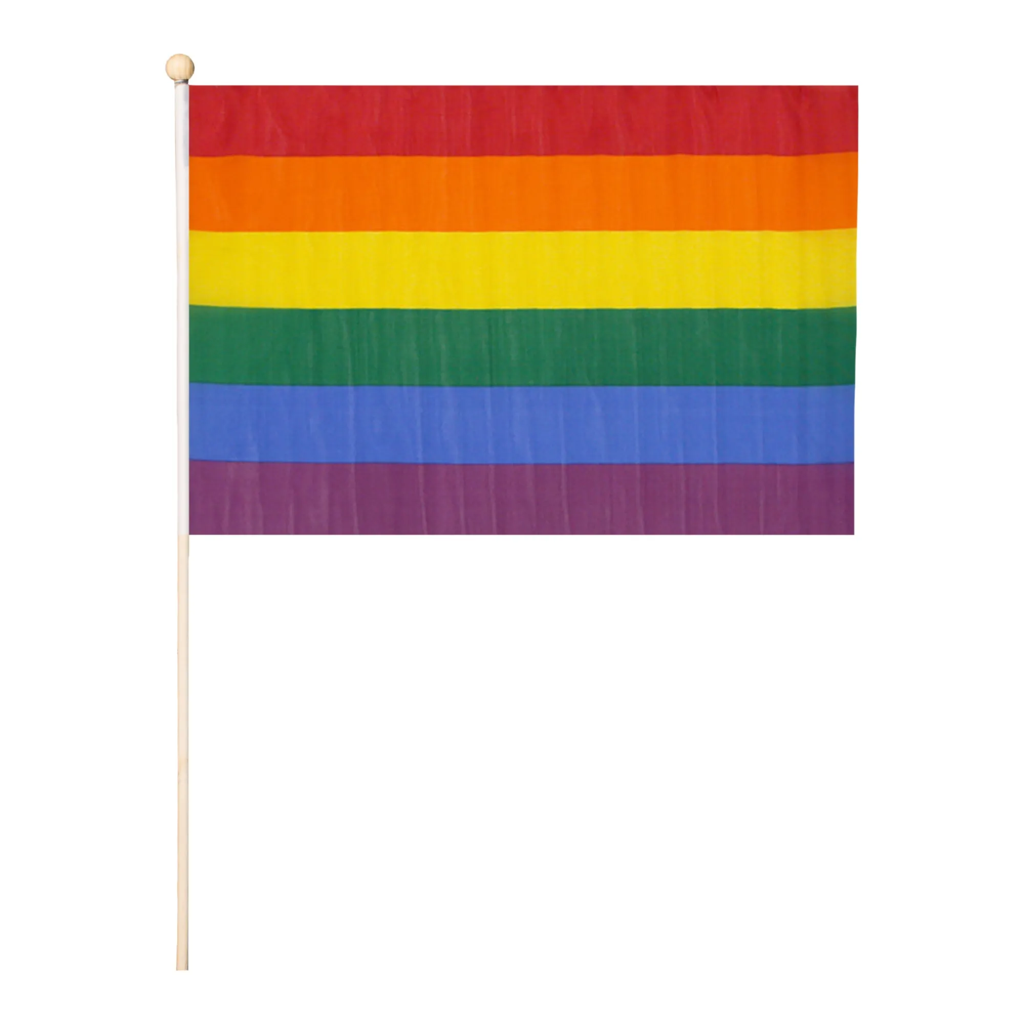 Hot Windy City Novelties Rainbow Pride 12"x18" Cloth Flags