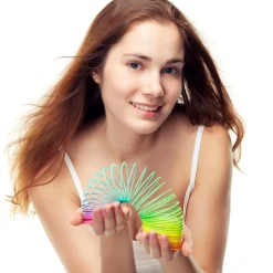 Clearance Windy City Novelties Rainbow 3" Spring Toys