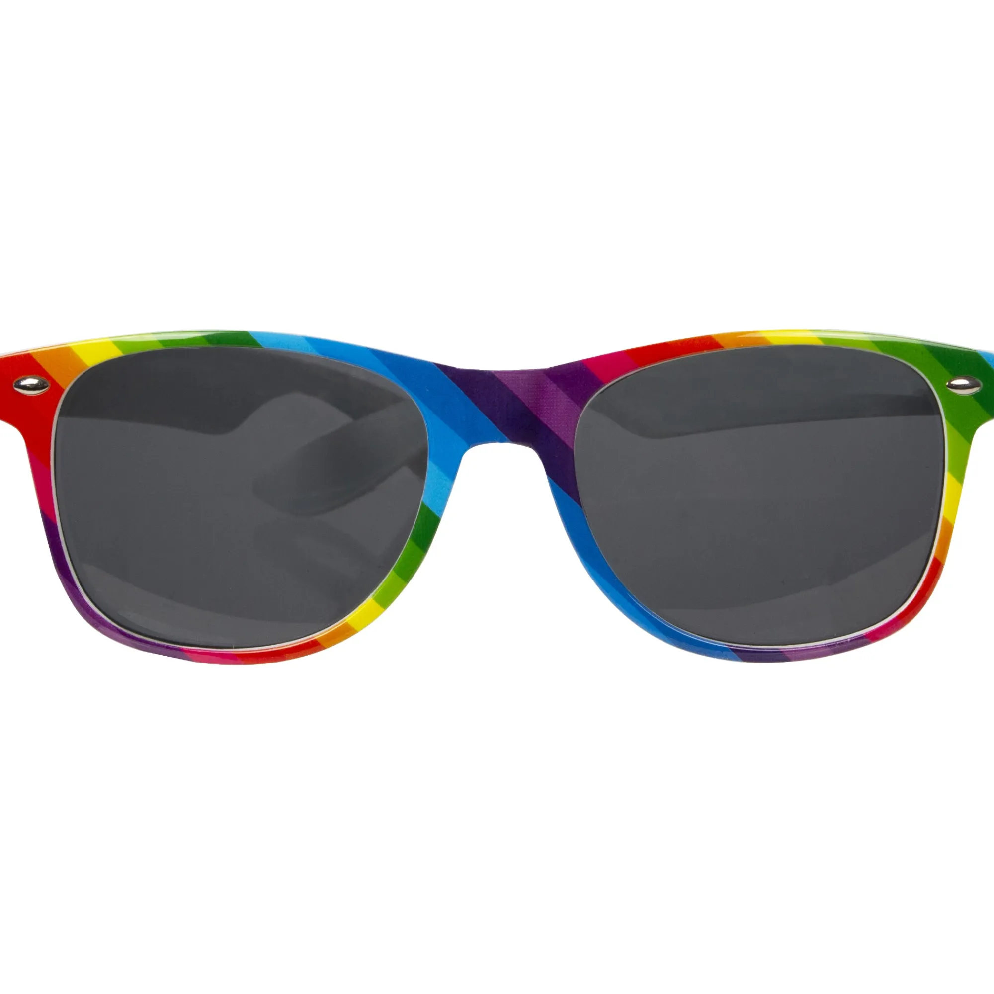 Discount Windy City Novelties Rainbow Stripes Sunglasses