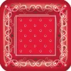 New Windy City Novelties Red Bandana 9" Plates