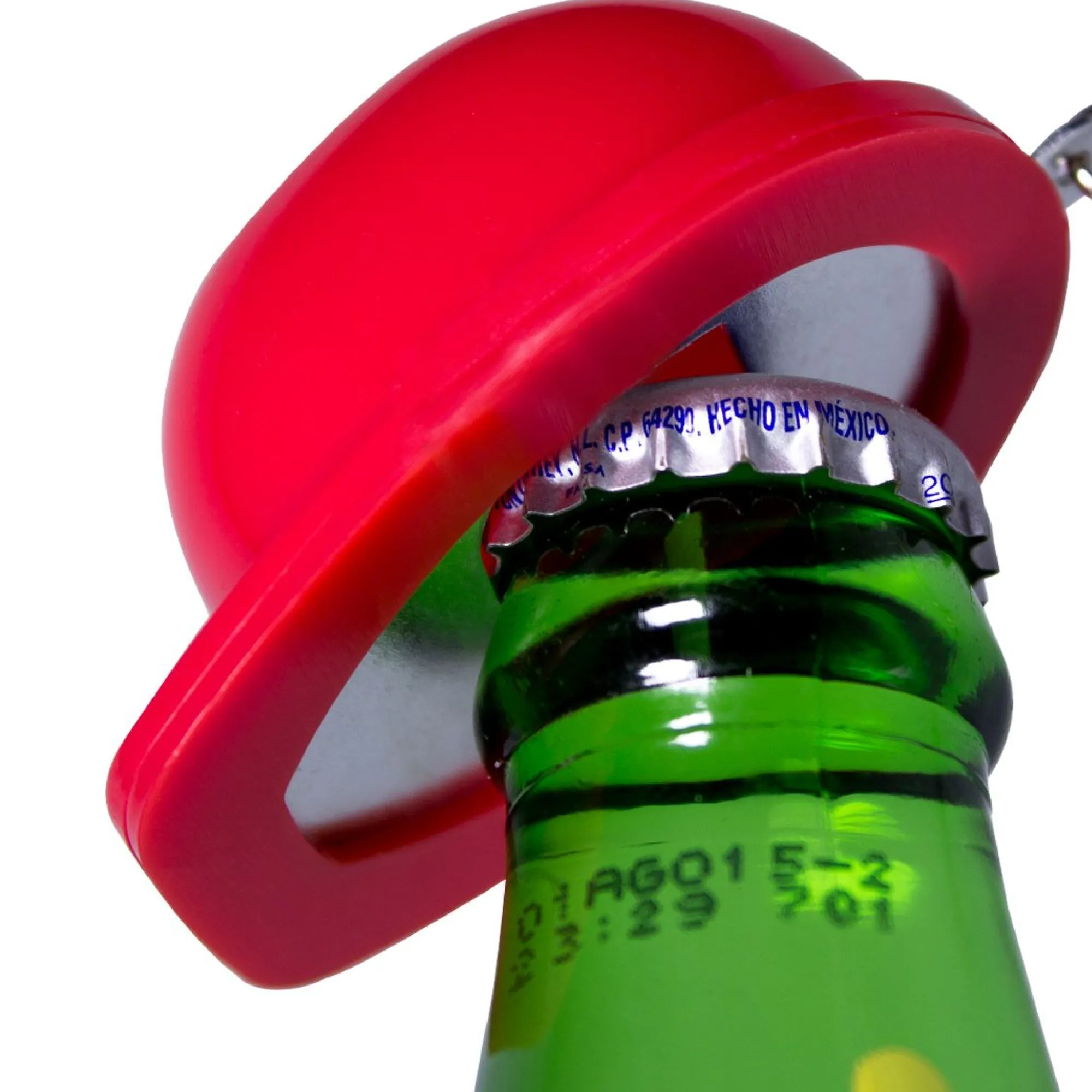 Sale Windy City Novelties Construction Hat Bottle Opener Keychains Red