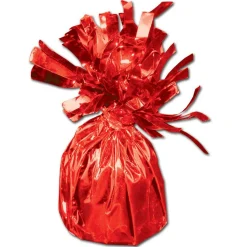 Hot Windy City Novelties Foil Balloon 2 1/2" Weight Red