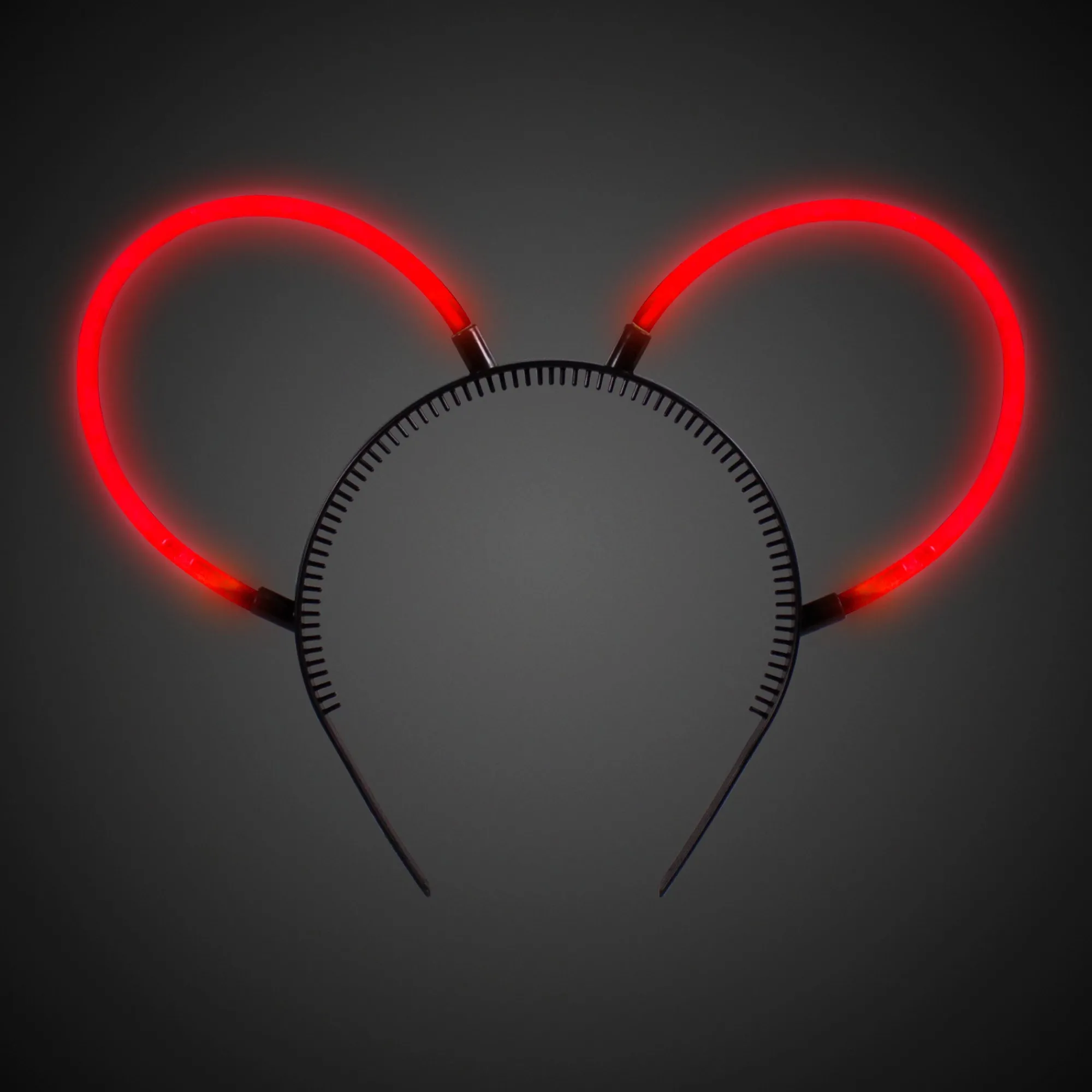 Hot Windy City Novelties Glow Bunny Ears Red