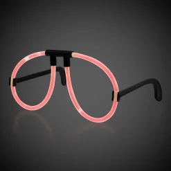 Best Windy City Novelties Glow Eyeglasses Red