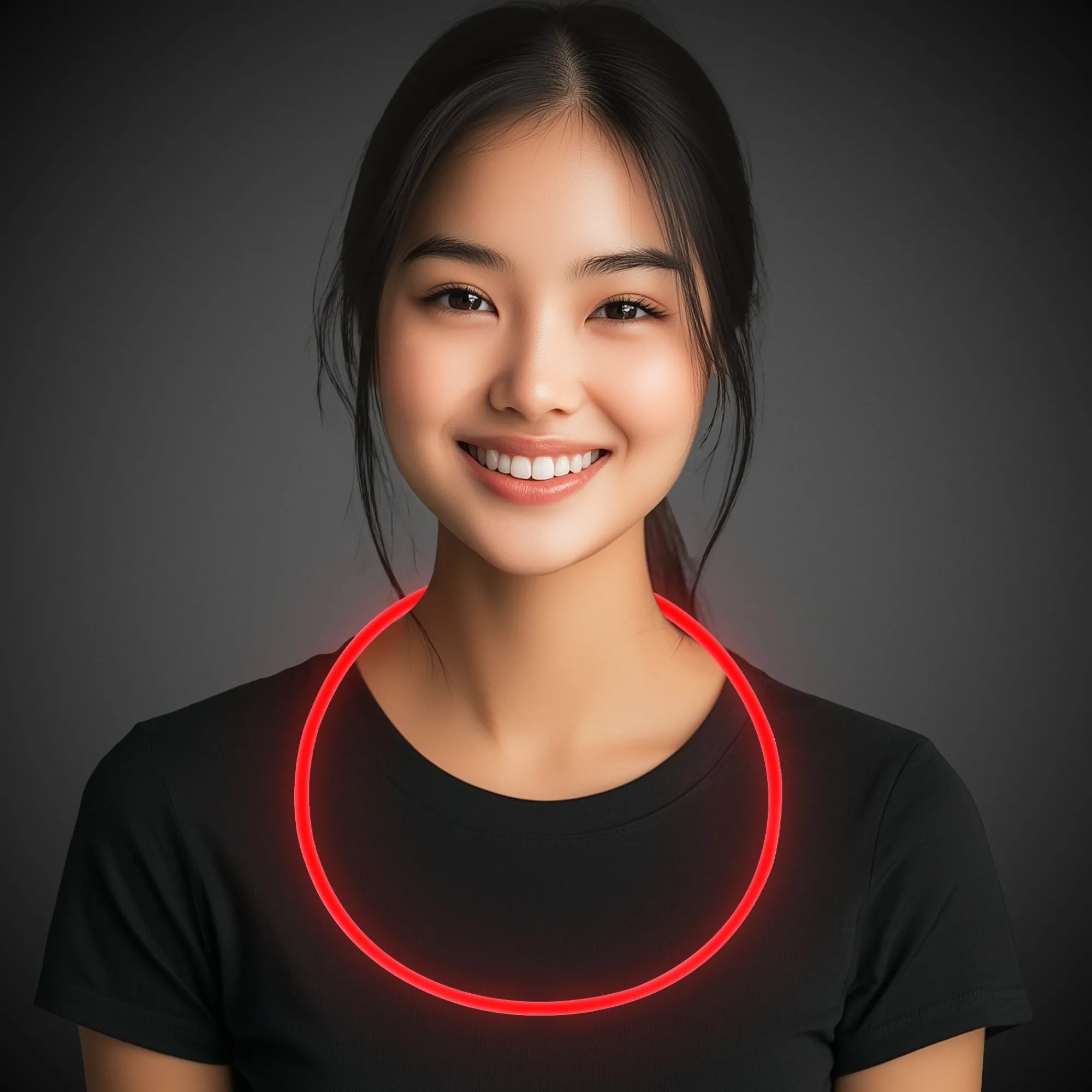 Discount Windy City Novelties 22" Glow Necklaces Red