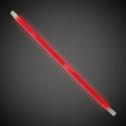 Outlet Windy City Novelties 9" Glow Straws Red