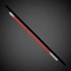 Clearance Windy City Novelties Glow 9" Straws & Bracelets Red