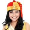 Sale Windy City Novelties Red & Gold Mandarin Hat