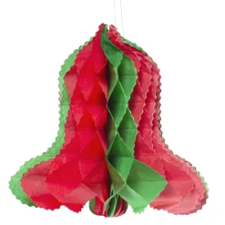 Sale Windy City Novelties Red & Green 12" Tissue Bell