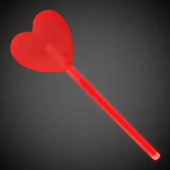 New Windy City Novelties Red Heart Shaped Glow Stick