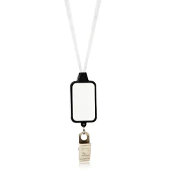 Clearance Windy City Novelties LED Lanyard with Badge Clip Red