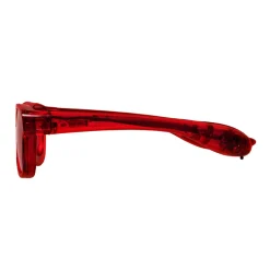 New Windy City Novelties LED Retro Sunglasses Red