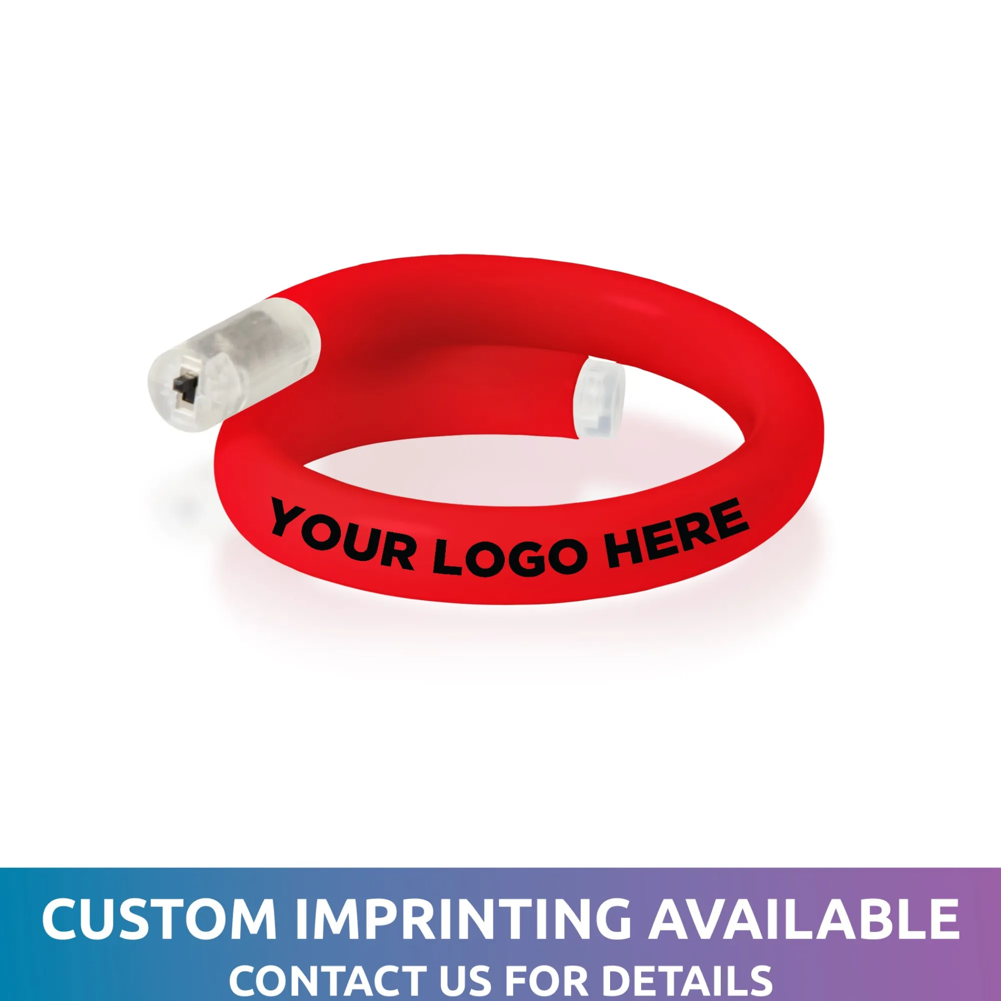 Sale Windy City Novelties LED Tube Bracelet Red