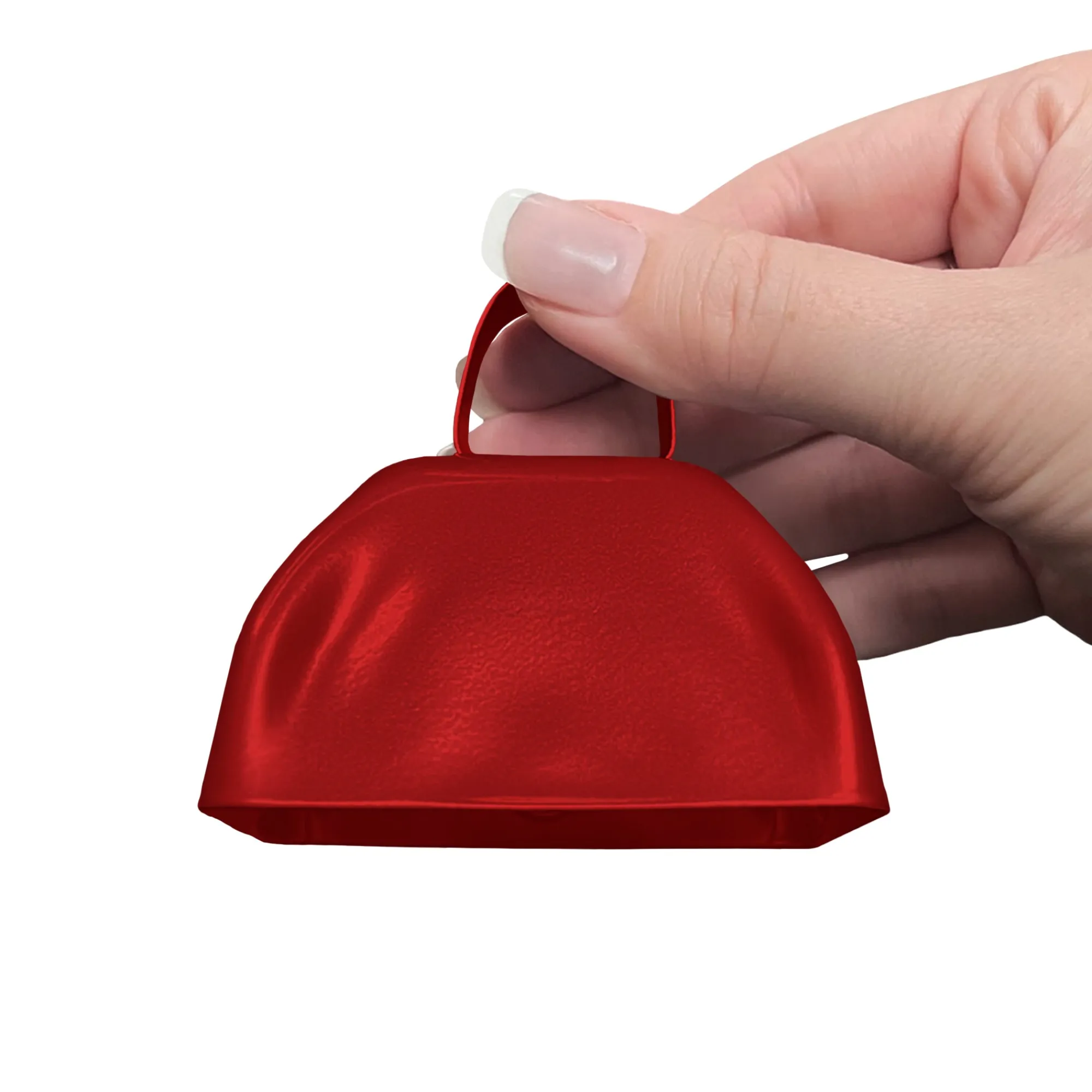 Hot Windy City Novelties Metal Cowbells Red