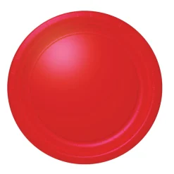 Clearance Windy City Novelties Red 7" Paper Plates