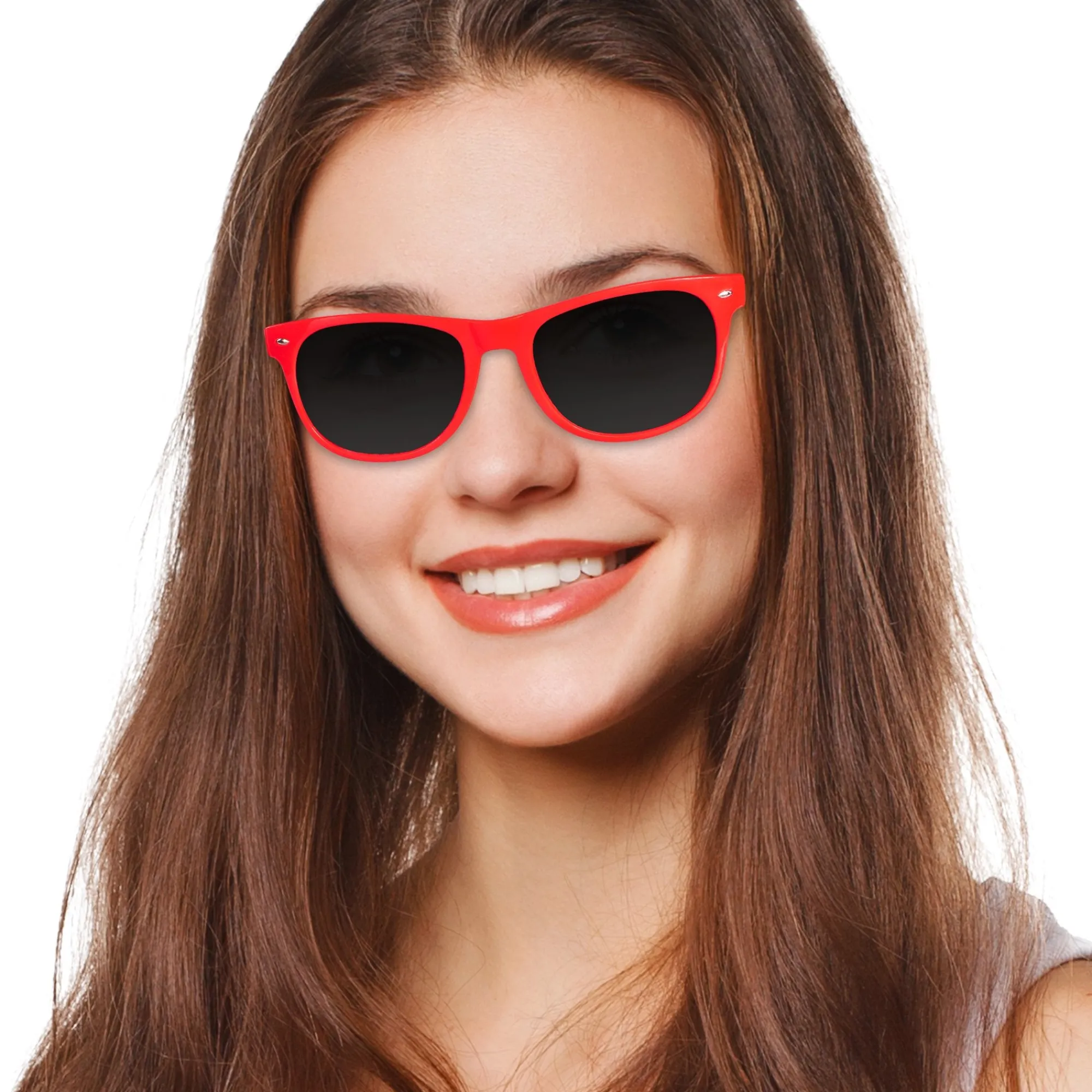 Best Windy City Novelties Retro Sunglasses Red