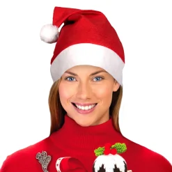 Sale Windy City Novelties Santa Hats Red